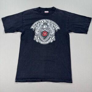 Dropkick Murphys Signed &‎ Sealed in Blood T-Shirt Men's XL Black Faded Thrashed